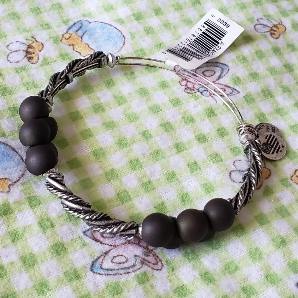New Alex and Ani Spirit Spiral Bangle 760